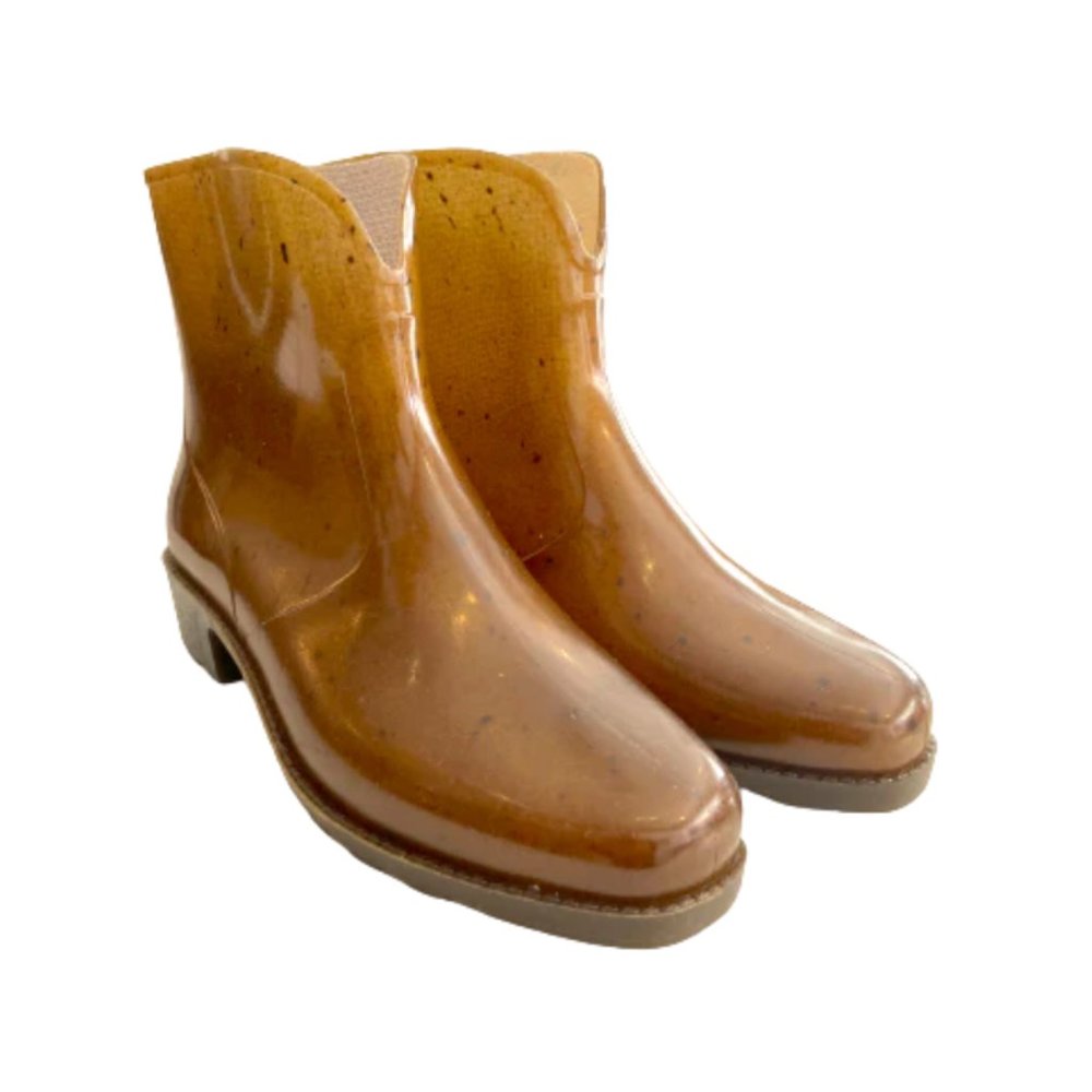 NWOT Plasticana "Cityana" Ankle Rain/Gardening Boots, Women's US Size 7